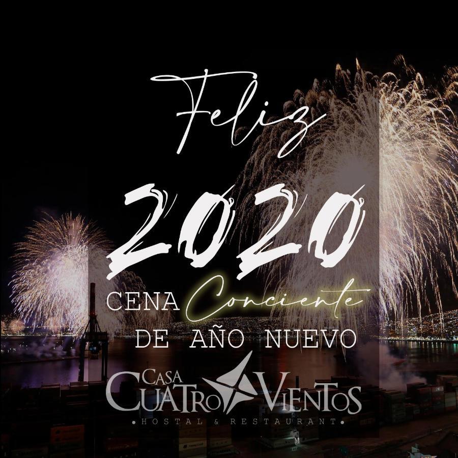 Casa Cuatro Vientos Hotell Valparaíso Eksteriør bilde